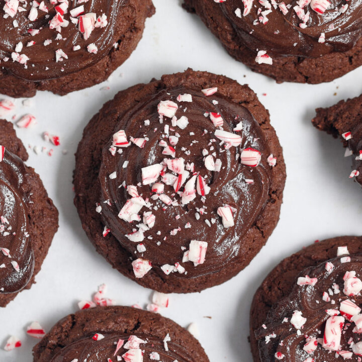 Mocha Peppermint Cookies